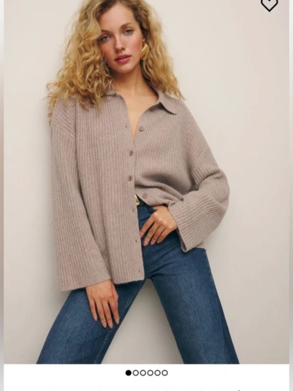 Reformation Fantino Cardigan